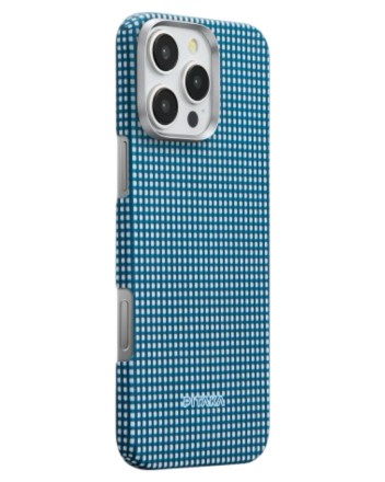  Накладка для i-Phone 16 Pro Max 6.9&quot; Pitaka Ultra Slim case синяя (Ocean blue)