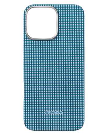  Накладка для i-Phone 16 Pro Max 6.9&quot; Pitaka Ultra Slim case синяя (Ocean blue)