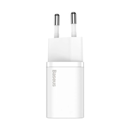  Сетевое зар. устр. Baseus Super Si Quick Charger 1C 20W EU CCSUP-B02 белое