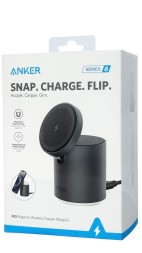 Беспроводное зарядное устройство Anker 623 Magnetic Wireless Charger 15W черное