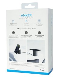 Беспроводное зарядное устройство Anker 623 Magnetic Wireless Charger 15W черное
