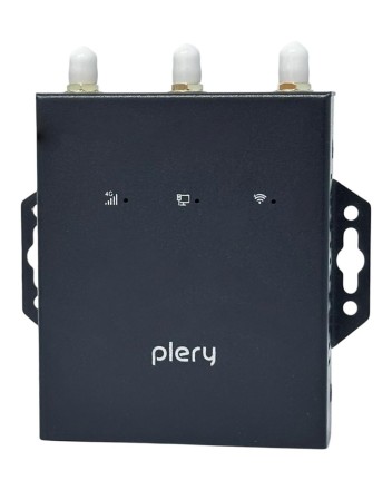  Wi-Fi роутер с SIM-картой Plery Industrial 4G Router (WS-G R-802) черный