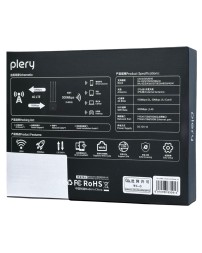 Wi-Fi роутер с SIM-картой Plery Industrial 4G Router (WS-G R-802) черный