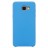  Накладка для Samsung Galaxy A5 (2018)/A8 (2018) Silicone cover голубая
