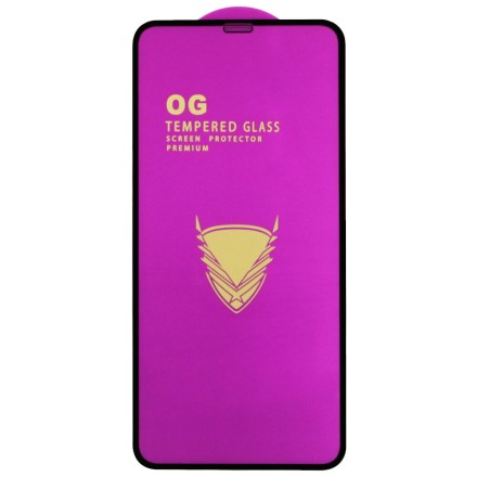  Защитное стекло для Xiaomi Pocophone M3/Redmi Note 8 Pro OG Purple черное