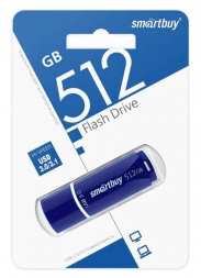 3.0/3.1 USB флеш накопитель 512 GB Crown Blue (SB512GBCRW-B)