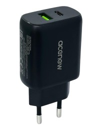Сетевое зар. устр. Acenew A1830 1USB/1C 30W черное