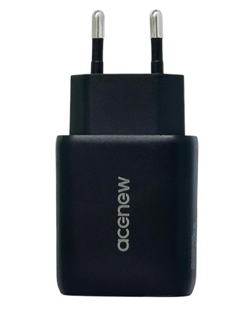  Сетевое зар. устр. Acenew A1830 1USB/1C 30W черное