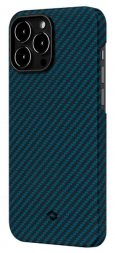 Накладка для i-Phone 13 Pro 6.1&quot; Pitaka Magez Case 2 синня