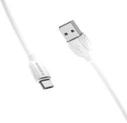 Usb Кабель-зарядка Micro Borofone BX19 Benefit 1.3A 1м силиконовый белый