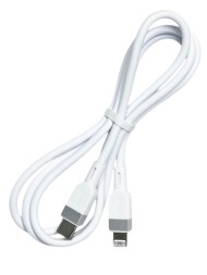 Usb Кабель-зарядка Type-C на Lightning Hoco X109 2.4A 1м силиконовый белый