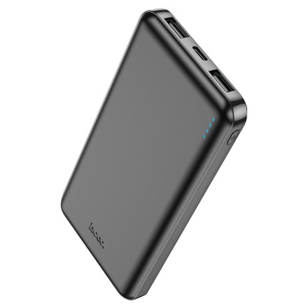 Powerbank Hoco J100 10000mAh 2USB 2.1A черный