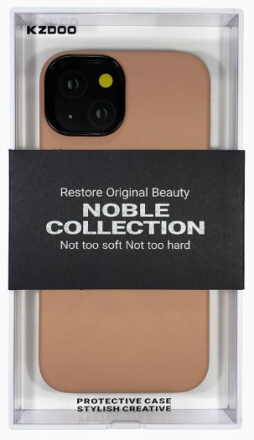  Накладка для i-Phone 14 K-Doo Noble кожаная розовая