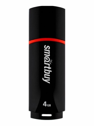  USB флеш накопитель Smartbuy 4GB Crown Black (SB4GBCRW-K)