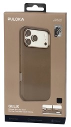 Накладка для i-Phone 17 Pro Max Puloka Gelix Magsafe черный