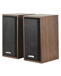 Акустическая система 2.0 Smartbuy One (SBA-102) 2х3Вт дерево коричневая