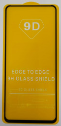 Защитное стекло для Xiaomi Pocophone F3 9D черное