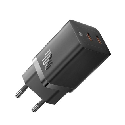  Сетевое зар. устр. Baseus GaN5 Pro Fast Charger C+C 40W CCGP180101 черное