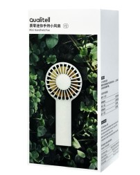 Портативный ручной мини-вентилятор Qualitell ZSC230613 белый