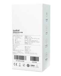 Портативный ручной мини-вентилятор Qualitell ZSC230613 белый