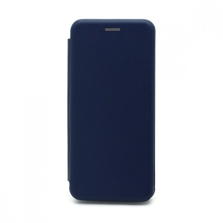 Чехол-книжка Samsung Galaxy A24 Fashion Case кожаная боковая темно-синяя