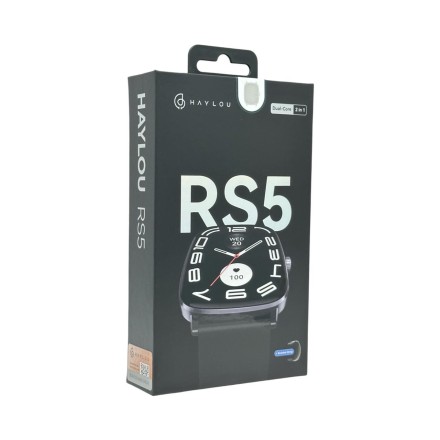  Умные часы Haylou RS5 (LS19) Global серебристые