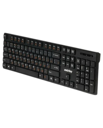  Клавиатура проводная Smartbuy ONE 238 USB/104+9 клавиш/Индикация клавиш/1.3м черная (SBK-238U-K)