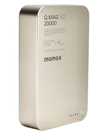  Powerbank магнитный с MagSafe Momax Q. Mag X2 20000mAh/индикатор заряда IP133CNE титан