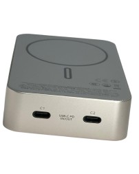 Powerbank магнитный с MagSafe Momax Q. Mag X2 20000mAh/индикатор заряда IP133CNE титан