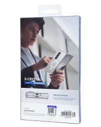 Накладка для Samsung Galaxy Z Fold 6 Keephone X-Crystal MagSnap прозрачный