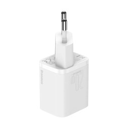 Сетевое зар. устр. Baseus Super Si 1C кабель Lightning 20W TZCCSUP-B02 белое