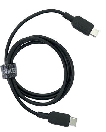  Usb Кабель-зарядка Type-C на Type-C Anker 310 (A81E1611) 60W 0.9м черный