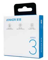 Usb Кабель-зарядка Type-C на Type-C Anker 310 (A81E1611) 60W 0.9м черный