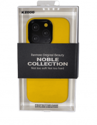 Накладка для i-Phone 14 Pro K-Doo Noble кожаная желтая