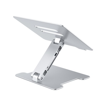  Охлаждающая подставка c USB-хабом для ноутбука Orico LST-4A 4xUSB3.0 серебристая