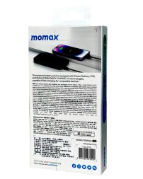 Powerbank Momax iPower PD 10000mAh 2USB/1C IP77D черный