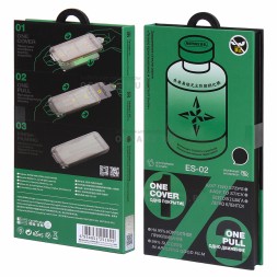 Защитное стекло для i-Phone 16 Pro Max 6.9&quot; Remax ES-02 3D Антишпион чёрное