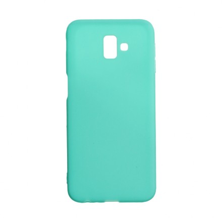  Накладка для Samsung Galaxy A5 (2018)/A8 (2018) Silicone cover зеленая