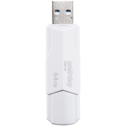  3.1 USB флеш накопитель SmartBuy 64GB CLUE White (SB64GBCLU-W3)