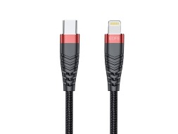 Usb Кабель-зарядка Type-C на Lightning EOFE CL31 3A 1м черный