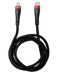 Usb Кабель-зарядка Type-C на Lightning EOFE CL31 3A 1м черный