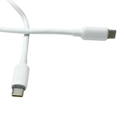 Кабель-зарядка Type-C на Type-C Baseus Foamed Silicone 100W 1м (CATWJ-01) белый