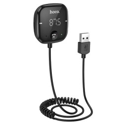 FM трансмиттер Hoco E65 черный