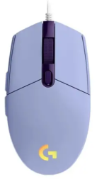 Мышь проводная Logitech G102 USB/DPI 8000/5 кнопок/1.8м лиловая