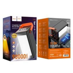 Powerbank Hoco J107 90000mAh 4USB/1C 22.5W/20W черный