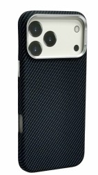 Накладка для i-Phone 17 Pro Max Twill Series Magsafe пластик синий