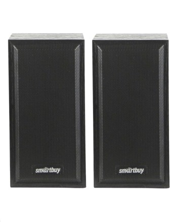  Акустическая система 2.0 SmartBuy ONE, дерево, 6 Вт, питание от USB, черная (SBA-101)/20
