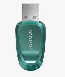 3.1 USB флеш накопитель SanDisk 64GB Ultra Eco морская волна SDCZ96-064G-G46