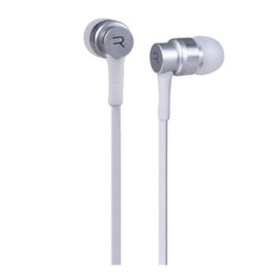 Стереонаушники с микрофоном Remax RM-535 1.2м плоский белый