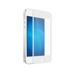 Защитное стекло для iPhone 5/5s 9D белое